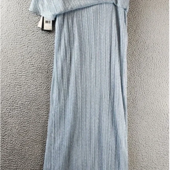 Adrianna Papell metallic gown New 8 - Picture 4 of 7